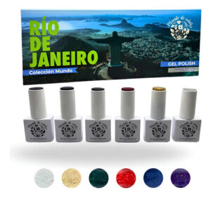 Gel Semipermanente Polish Premium Mundo De Uñas Tipo Fantasy Rio De Janeiro