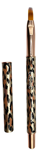 Pincel Ombre Para Difuminado En Gel Con Tapa Exotic Nails Animal Print
