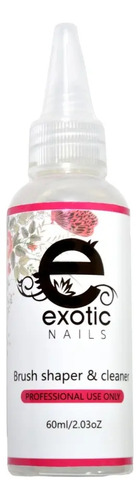 Exotic Nails Brush Cleaner And Shaper Profesional 60ml