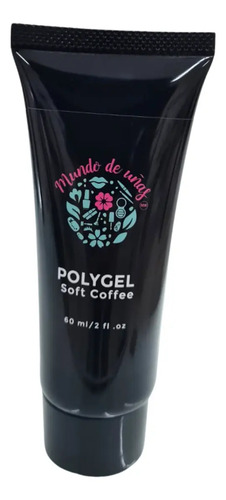 Acry Gel Poly Para Modelado De Uñas Profesional Mundo De 2oz Soft Coffee