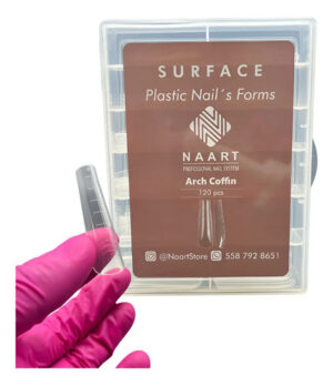 Tips Surfacee Plastic Nails Naart | Formas Premium 120-130pz