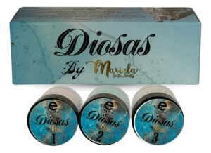 Colección Tricolor Exotic Nails Trío 3 Acrílicos Decoracion Diosas