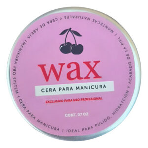 Cera Para Manicura Wax Cherry Manikura Pro Hidratación Uñas Wax