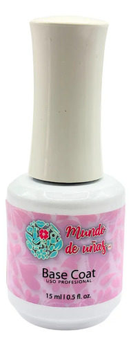 Gel Base Coat Mdu 15ml Para Uñas Uv Led Profesional Uñas Base Coat