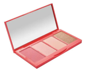 Addictive Blush Palette Rubor Larga Durarion Goc Makeup Tono Rosa