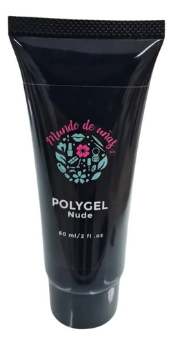 Acry Gel Poly Para Modelado De Uñas Profesional Mundo De 2oz Nude