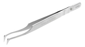 Staleks Pinza Profesional Para Pestañas 41-6 Expert Plateado Te 46-1