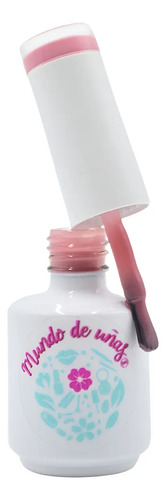 Mundo De Uñas Rubber Gel Nivelador Sweet Rosa Malva 15ml Rosa Malva