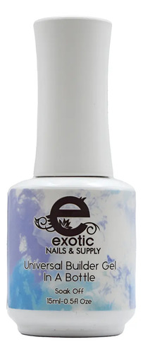 Exotic Nails Universal Builder Constructor Uñas Artificiales Azul Acero