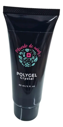 Acry Gel Poly Para Modelado De Uñas Profesional Mundo De 2oz Cristal