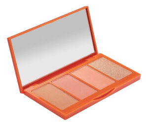 Addictive Blush Palette Rubor Larga Durarion Goc Makeup Tono Naranja