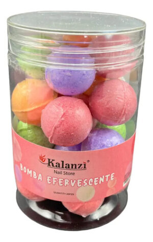 Bombas Efervescentes Pedicure Spa Aromas 20pz Salon Pro Kit Bomba