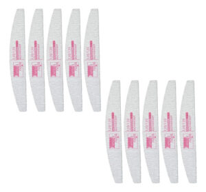 Fantasy Nails Paquete 10 Limas 120/120 Para Uso Profesional