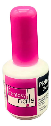 Primer Doble Funcion 2 En 1 Fantasy Nails 15ml Uñas Manicura 2 En 1