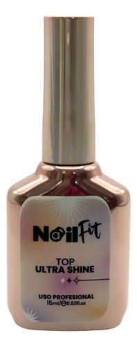 Top Ultra Shine Tuttimani 15m Brillo Espejo Profesional Uñas Transparente
