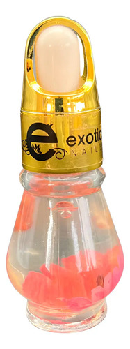 Aceite De Cutícula Con Flor Exotic Nails Hidratante Uñas Flor