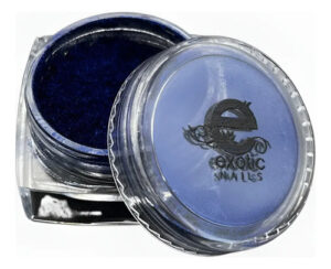 Efecto Para Uñas En Polvo Decorativo Espejo Metálico Exotic Azul