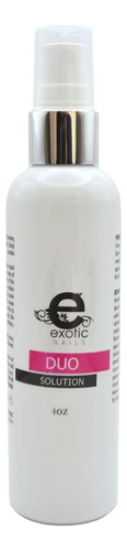 Exotic Nails Duo Solution Sanitizante Y Limpiador 8oz