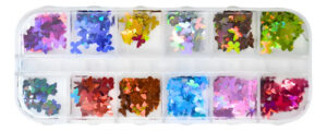 Láminas Pack Uñas Acetato Fragmentos Manicura Uñas Mariposa Mariposa