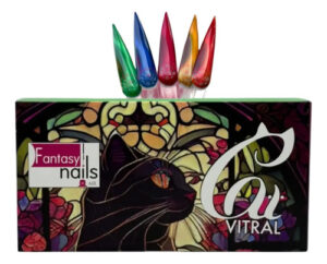Colección Gel Semipermanente Base Nivelador Fantasy Nails Pz Cat Eye Vitral Ojo De Gato